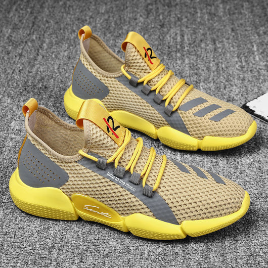 Zapatillas Deportivas Tejidas para Estudiantes - Comodidad y Ligereza
