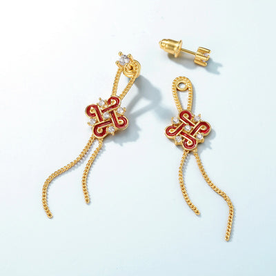 Aretes Largos Elegantes para Mujer - Image 3