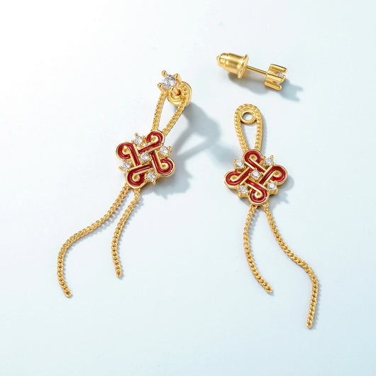 Aretes Largos Elegantes para Mujer - Image 3