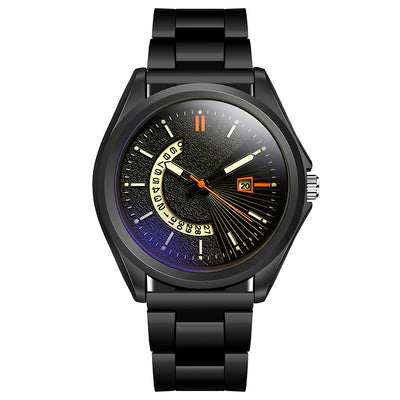 Reloj Deportivo Hombre Acero Inoxidable Luminoso con Calendario y Filtro Luz Azul - Image 13