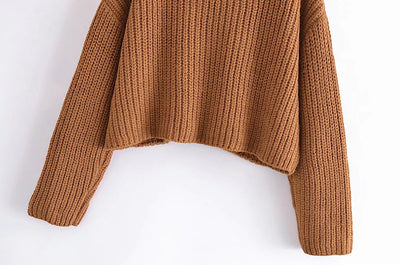 Cardigan Tejido Europeo para Mujer - Suéter Elegante y Versátil - Image 13