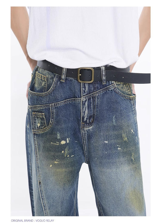 Jeans Personalizados para Hombre con Corte Tridimensional y Costura Artesanal - Image 16