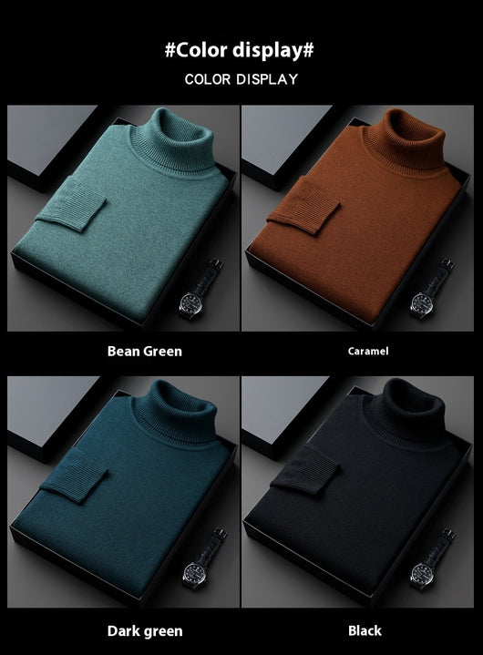 Suéter Casual Premium para Hombre - Abrigo Grueso Invierno y Otoño - Image 21