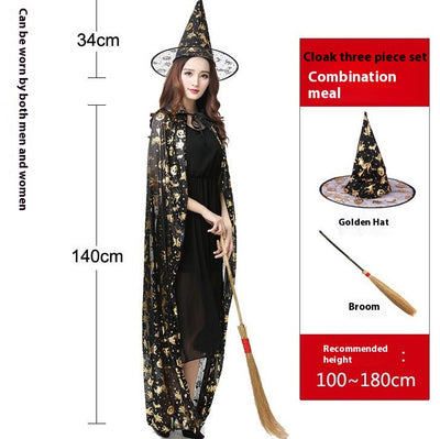 Disfraz de Bruja Mágica para Mujer - Vestido de Fiesta Halloween - Image 38