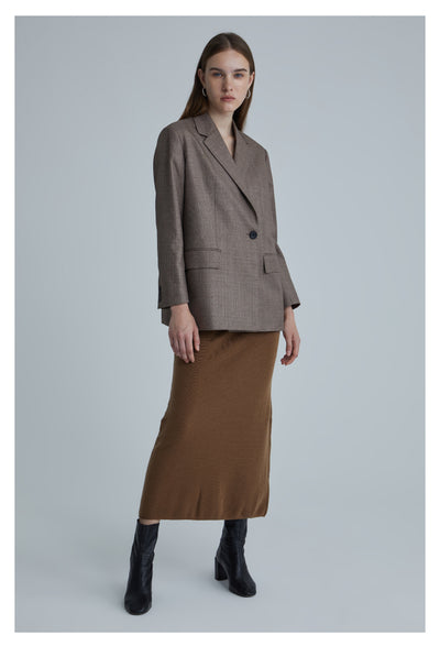 Suéter de Lana con Cuello V Slim Fit Elegante - Image 5