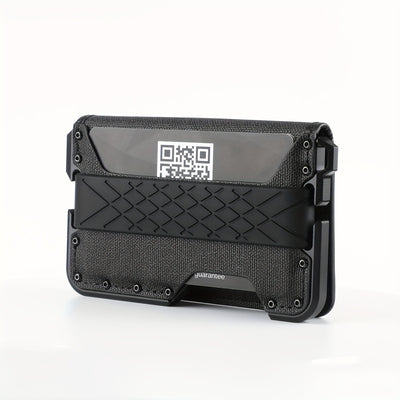 Billetera de Cuero Minimalista con Marco Metálico para Hombre - Image 4