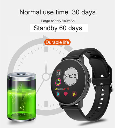 Pulsera Inteligente Full Touch con Monitor de Ritmo Cardíaco y Podómetro - Image 8