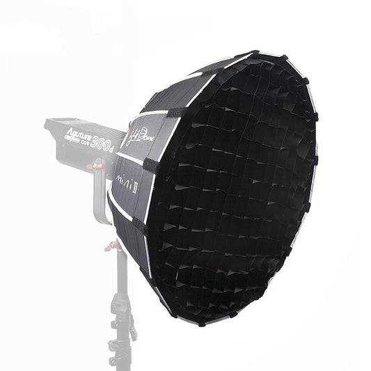 Softbox Reflector Parabólico 300D con Difusor 120D para Iluminación Profesional