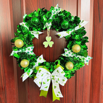 Guirnalda Decorativa de Trébol Verde para Festival Irlandés