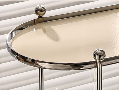 Organizador de Baño Multicapa Estilo Cream - Estantería de Almacenamiento Lujo sin Perforación - Image 5