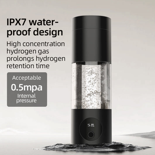 Vaso Generador de Agua Hidrogenada con Separación Hidrógeno-Oxígeno - Image 2