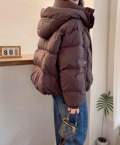 Chaqueta Cálida Casual para Mujer Talla Grande con Abertura Lateral - Image 17