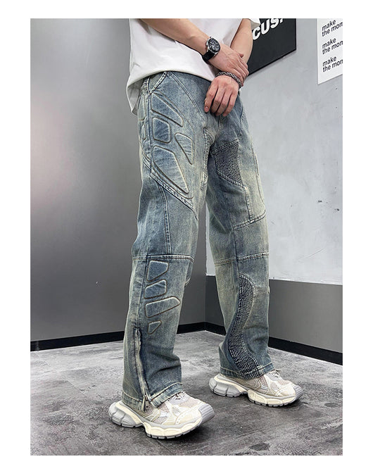 Jeans con Estructura Anticolisión de Sello Tridimensional en Acero - Image 10