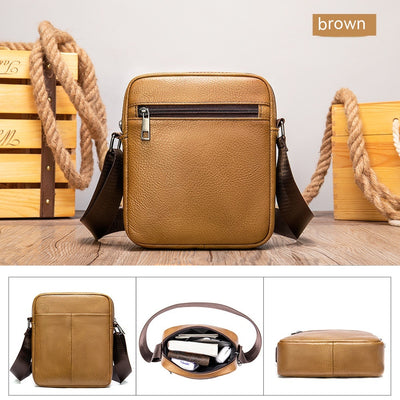 Bolso Bandolera de Cuero para Hombre Ejecutivo - Image 5