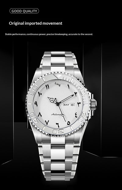 Reloj Mecánico Deportivo para Hombre con Esfera Luminosa, Calendario y Resistencia al Agua - Image 12