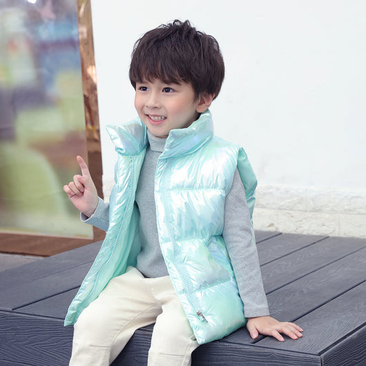 Chaleco Acolchado de Algodón para Niños - Abrigo Otoño Invierno - Image 5