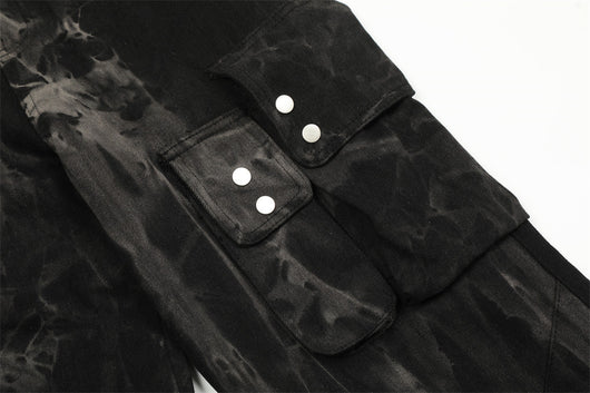 Pantalones Cargo Denim de Pierna Ancha para Hombre - Image 11