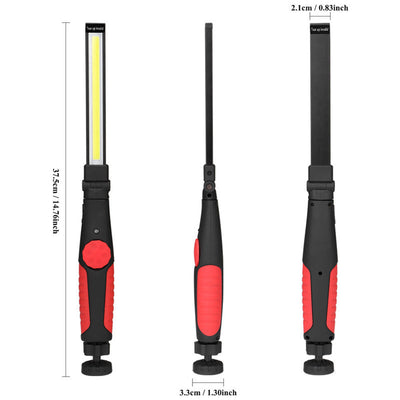 Linterna LED Magnética Recargable USB COB para Reparaciones - Lámpara Portátil Giratoria 180° - Image 6