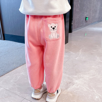 Conjunto Abrigo Acolchado + Pantalón Polar para Niñas - Image 4