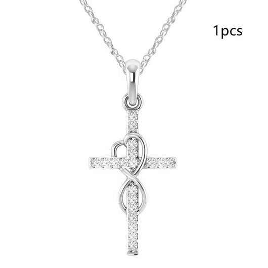 Dije de Cruz de Ocho Caracteres en Aleación - Image 11