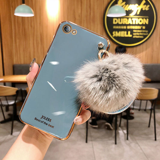 Funda Protectora de Silicona con Pulsera de Bola Electrochapada para Teléfono - Image 2