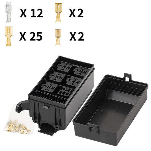 Socket Modificador de Relé Automotriz con Caja de Fusibles - Image 5
