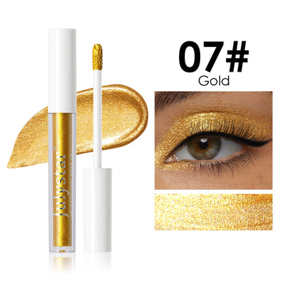 Sombra Líquida Brillante 10 Colores - Acabado Luminoso y Duradero - Image 7