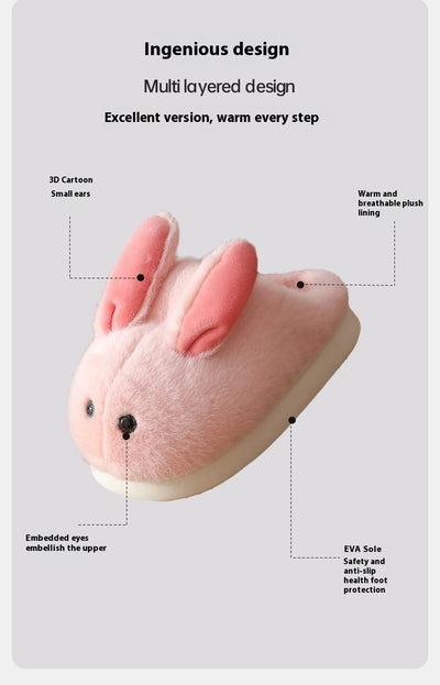 Pantuflas Infantiles de Algodón con Diseños Animados - Image 18