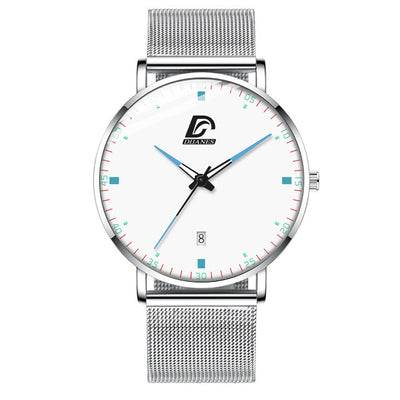 Reloj de Cuarzo Fashion con Malla y Calendario - Diseño Minimalista - Image 16
