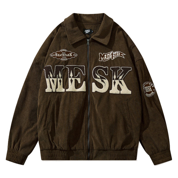 Cardigan Deportivo con Letras Bordadas - Estilo Americano - Image 3