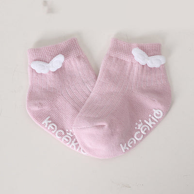 Calcetines Infantiles con Alas de Ángel Antideslizantes de Algodón - Image 5