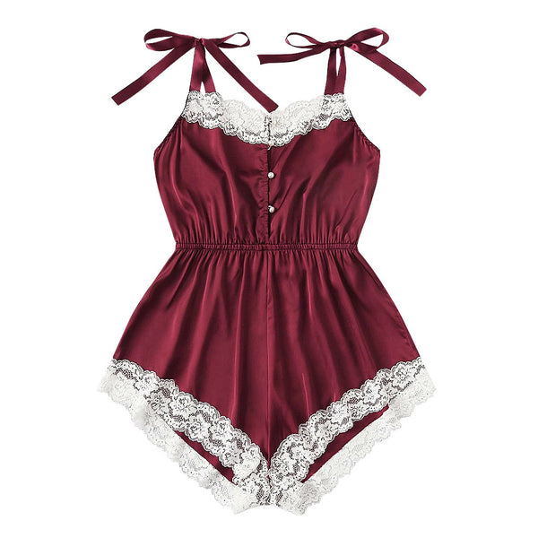 Camisón de Dormir con Botones de Perla - Ropa de Casa Cómoda