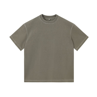 Camiseta Mujer Algodón Puro Desgastada - Image 9