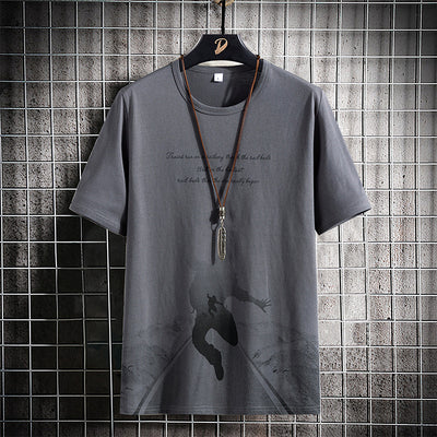 Camiseta Casual Cuello Redondo Manga Corta - Image 4
