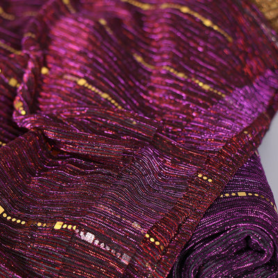 Pañuelo de Seda con Lentejuelas Brillantes para Mujer - Image 35