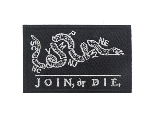 Parche Bordado Bandera POW MIA Negro y Blanco con Velcro - Image 7