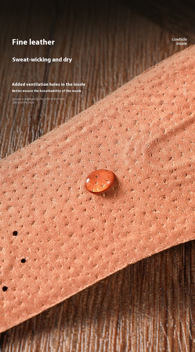 Plantillas de Piel de Cerdo Transpirables con Absorción de Sudor y Desodorante - Image 7