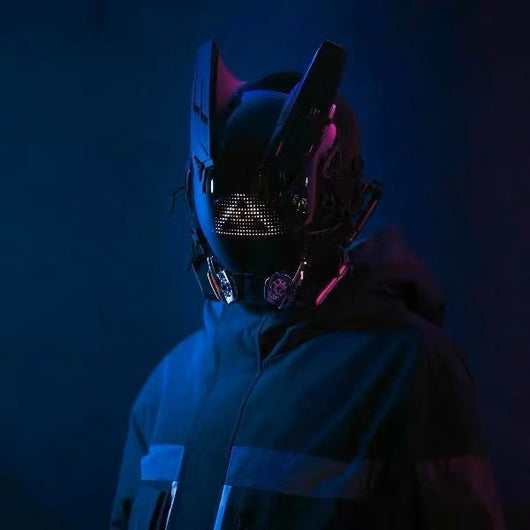 Casco Inteligente con Tecnología de Máscara Luminosa - Image 7