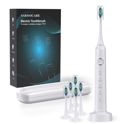 Cepillo de Dientes Eléctrico Recargable con Suspensión Magnética para Parejas - Image 4