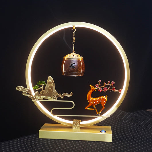 Artesanía de Cobre China con Luz, Sonido y Aromaterapia - Image 7