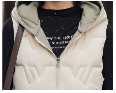 Abrigo Parka Acolchado Reversible con Capucha para Mujer - Image 21