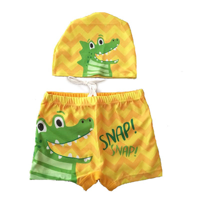 Shorts de Baño Infantiles con Estampados Divertidos - Conjunto Cómodo para Niños - Image 11