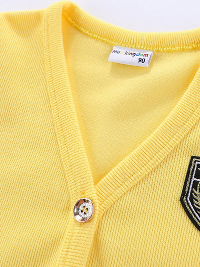 Cardigan Suéter Simple para Bebé - Image 9