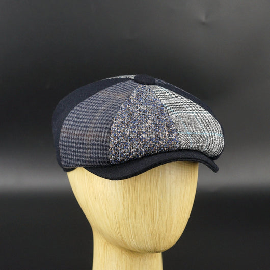 Gorra Octagonal Retro Estilo Newsboy Acolchada Inglesa - Image 9