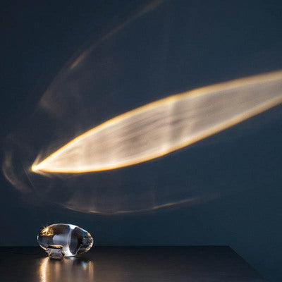 Lámpara de Mesa Proyector de Atmósfera Cielo Ojo de Ángel Cristal - Image 3