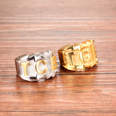 Anillo de Titanio para Hombre - Acero Inoxidable Resistente