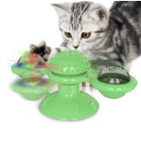 Juguete Interactivo Giratorio para Gatos - Rascador Multiusos con Limpiador Dental - Image 44