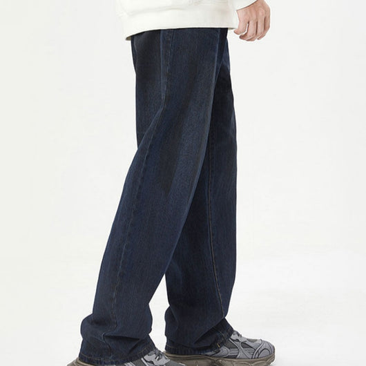 Jeans Rectos de Corte Relajado - Amplio y Versátil - Image 2