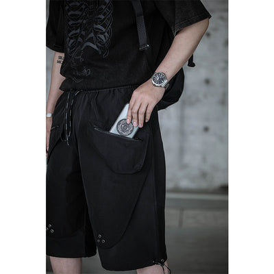 Shorts Deportivos Holgados con Cordón Ajustable - Image 4