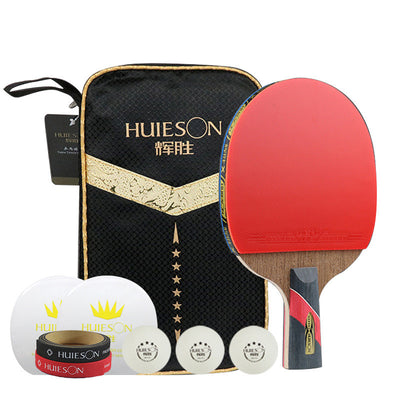 Raqueta de Tenis de Mesa Profesional Doble Cara Anti-adhesivo 6 Estrellas - Image 7